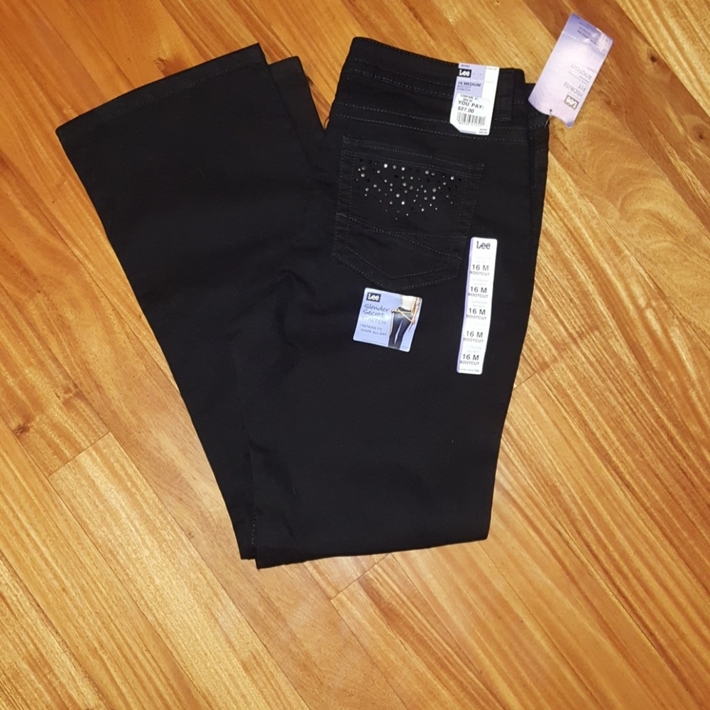Black Lee Jeans